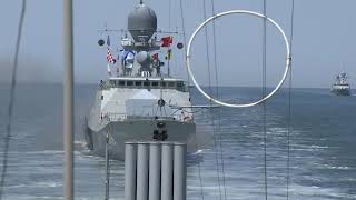 Празднование Дня ВМФ в Каспийске