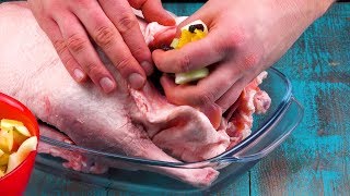 Рождественский Гусь С Яблоками: Знаменитый Праздничный Рецепт. Вкуснотища!