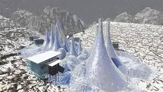 RESTRUCTURING ICE STUPA IN LADAKH