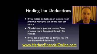 Tax Deduction Checklist for 2012, 2013