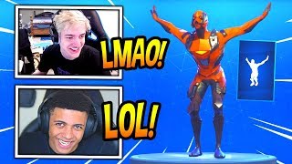 NINJA & MYTH REACT TO *NEW* EAGLE EMOTE/DANCE! *HILARIOUS* FORTNITE FUNNY & SAVAGE Moments