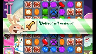 Candy Crush Saga Level 1225 walkthrough (no boosters)