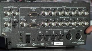 Míxer de vídeo Edirol V-8 - Merlin Video