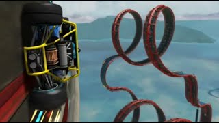 Trackmania Turbo Crazy Roller Coaster Hot Wheels Track