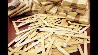 Бизнес идея. Оборудование для производства деревянной палочки для кофе