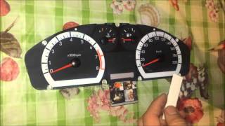 Открытие штатного БК в Chevrolet Aveo T250 кореец