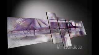 Tableaux abstrait moderne art contemporain  www.mimsartdeco.fr