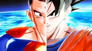 GOKU SUPERMAN FUSION! 4 TRANSFORMATIONS! - Dragon Ball Xenoverse 2 Mods | Pungence