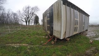 New Big Chicken Coop on Wheels