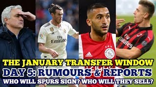 DAY 5 OF THE JANUARY TRANSFER WINDOW FOR TOTTENHAM: Rumours and Reports: Piatek, Ziyech, Bale
