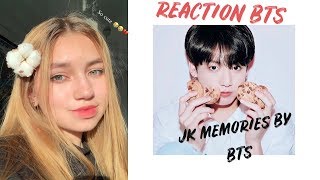 Reaction to JK memories by BTS ( BTS)
