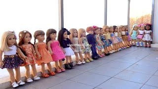 All My American Girl Dolls / Customs / GOTYS / Truly Me /BeForever