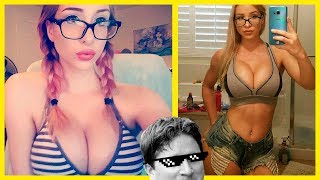Best Twitch Stream Girl Pink Sparkles Compilation