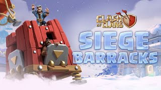 Siege Barracks Best Use! New Siege Machine in Clash of Clans