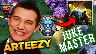 Arteezy Juke Master Phantom Lancer - 2 Games High Ranked Dota 2