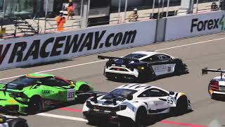 Forex4you at Blancpain GTSeries Moscow Raceway track  (Форекс4ю официальный партнер гонок GTSeries)