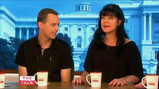 Pauley Perrette and Sean Murray on The Talk (Sep 24th, 2015)