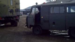 ZIL 131  UAZ 452   Radio vuz   ЗИЛ-131 УАЗ 452 Радио автомобил