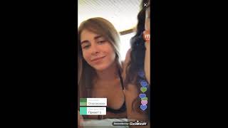 Tuğçe memelerini açıyor periscope