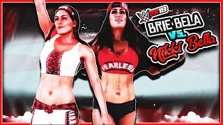WWE 2K19 - Nikki Bella Vs. Brie Bella (Simulation Match)