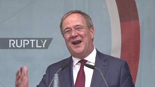 Germany: Climate activists disrupt Laschet campaign speech in Bremen