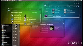 Windows 10 Longhorn glass for anniversary & creators update 1703-1709