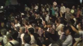 7.13 官邸前 実質20万人？大飯原発再稼動を撤回せよ！ Emergency gathering! 抗議
