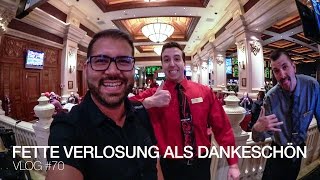 Fette Verlosung als Dankeschön