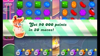 Candy Crush Saga Level 1748 walkthrough (no boosters)