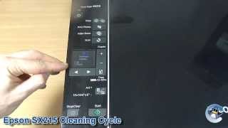 Epson Stylus SX215: How to do Head Cleaning Cycles
