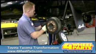 Toyota Tacoma Transformation w/ 4 Wheel Parts & Fred Anderson Toyota
