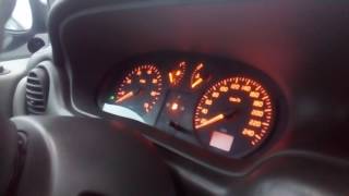 Проблемы с приборной панелью,Renault Megane scenic 2001г 1.6 к4м