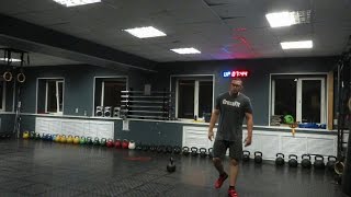 Гиря "Ка4". Тренировка за 10 минут. Разминка+Силовая+Комплекс.