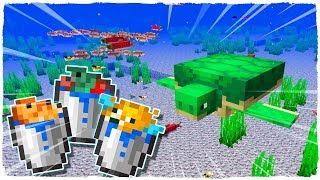 ? ¡LOS PECES DE MINECRAFT YA SON MOBS! ? Minecraft 1.13 Actualización acuática ? Snapshot 18w08b
