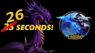 League of Legends | Baron Nashor Rush | Ashe | S6