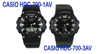 Casio HDC-700-1AV Digi-Analog Military Style Watch