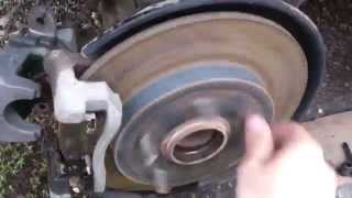 Звук в задней ступице Toyota Corolla E150 2008