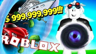 СИМУЛЯТОР ЧЕРНОЙ ДЫРЫ! КУПИЛ САМУЮ ДОРОГУЮ ЧЕРНУЮ ДЫРУ В РОБЛОКСЕ! ROBLOX