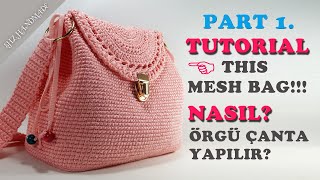 1.part! İddia Ediyorum Böylesini Hiç Bir Yerde Göremezsiniz.. Çantamın Yapımı  ( 1.Bölüm)