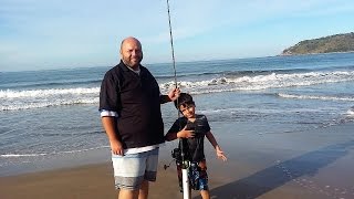 Fishing Trip Mazatlan 2016 Part 1 - Viaje de Pesca Mazatlán 2016 Parte 1 - Surf Fishing