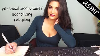 ASMR | ??Office Personal Assistant/Secretary Roleplay ~ Soft Spoken
