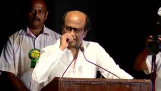 Rajini latest speech about TN Politics