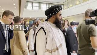 Russia: Taliban delegation arrives for Afghanistan talks in Moscow