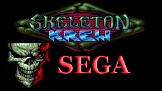 Skeleton Krew SEGA Mega Drive/Genesis прохождение игры [001]