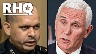 Capitol Officer Has Words For Mike Pence
