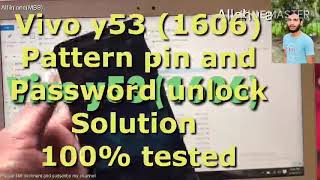 vivo y53 1606 pattern remove by MRT dongle