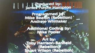 Alien vs Predator (AvP) 1994 ATARI JAGUAR - Intro, credits, high scores