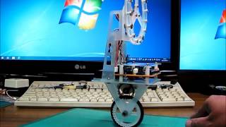 一輪車ロボット(L3GD20版)