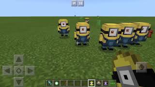 Lightsaber vs Despicable Me in Minecraft PE