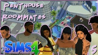 The Sims 4//Penthouse Roommates Part5//Spa Time & Food Poisoning
